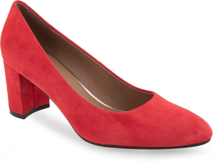 RED SUEDE