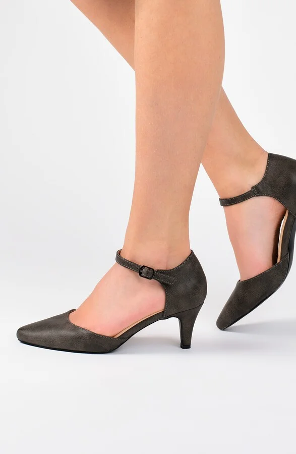 Bettie Ankle Strap Pump - Wide Width Available - Image 7