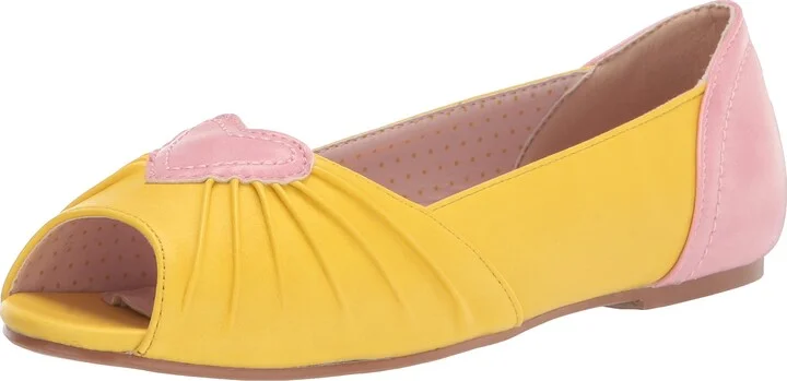 Bettie Page Women's BP100-CLARA Ballet Flat