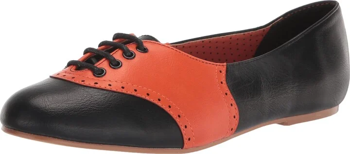 Bettie Page Women's BP100-SPOOKY Ballet Flat