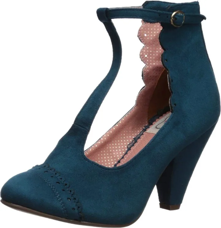 Bettie Page Women's BP403-VIO Pump