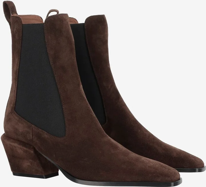Bettina 50 Leather Ankle Boots - Image 2