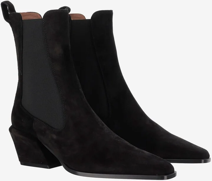 Bettina 50 Leather Ankle Boots - Image 2
