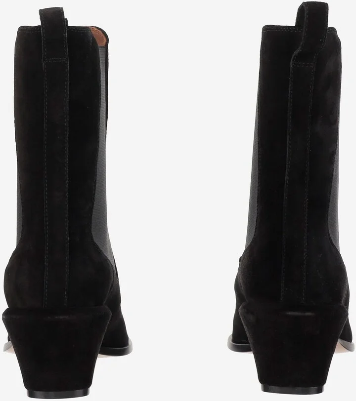 Bettina 50 Leather Ankle Boots - Image 3