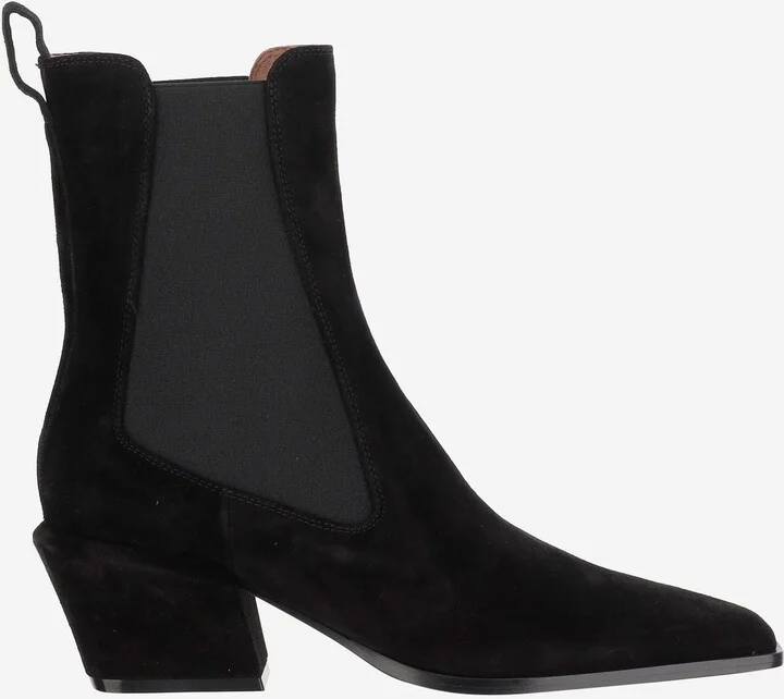 Bettina 50 Leather Ankle Boots