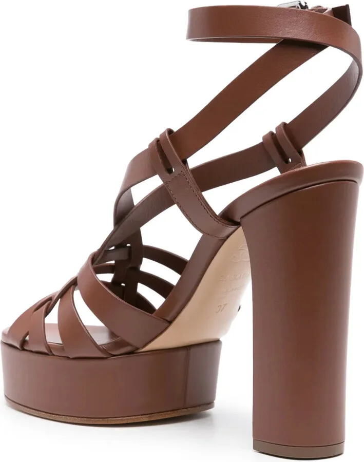Betty 120mm leather sandals - Image 3