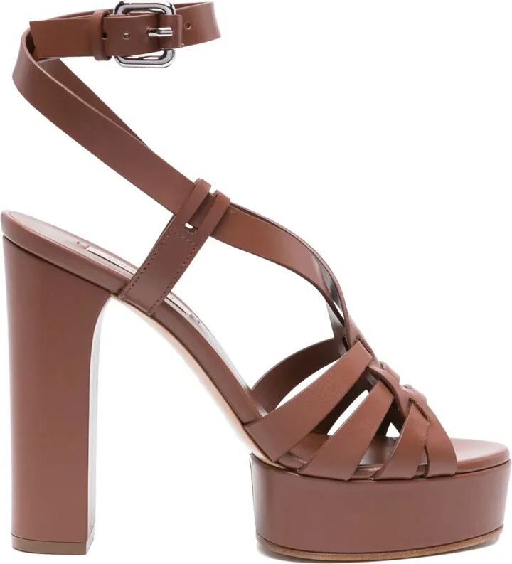 Betty 120mm leather sandals