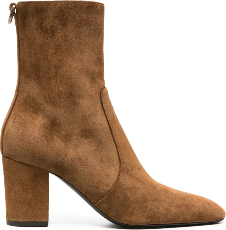 Betty 70mm suede boots