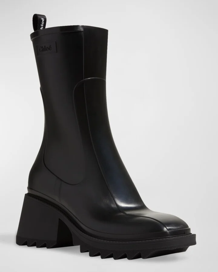 Betty Rubber Rain Booties - Image 4