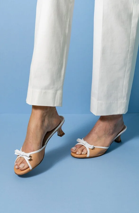 Bettye Kitten Heel Slide Sandal - Image 10