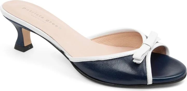 Bettye Kitten Heel Slide Sandal