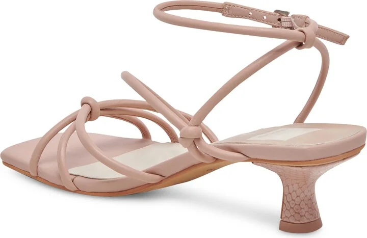Bev Kitten Heel Ankle Strap Sandal - Image 2
