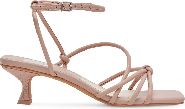 Bev Kitten Heel Ankle Strap Sandal - Image 3