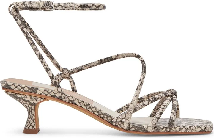 Bev Kitten Heel Ankle Strap Sandal - Image 11
