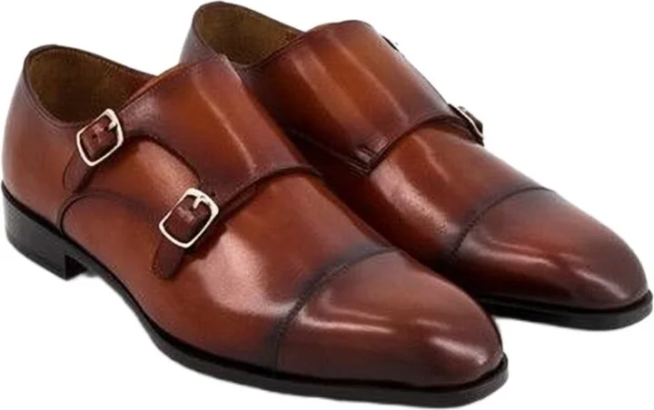 Vintage Amber Tan Leather