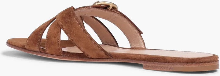 Beya buckled suede sandals - Image 3