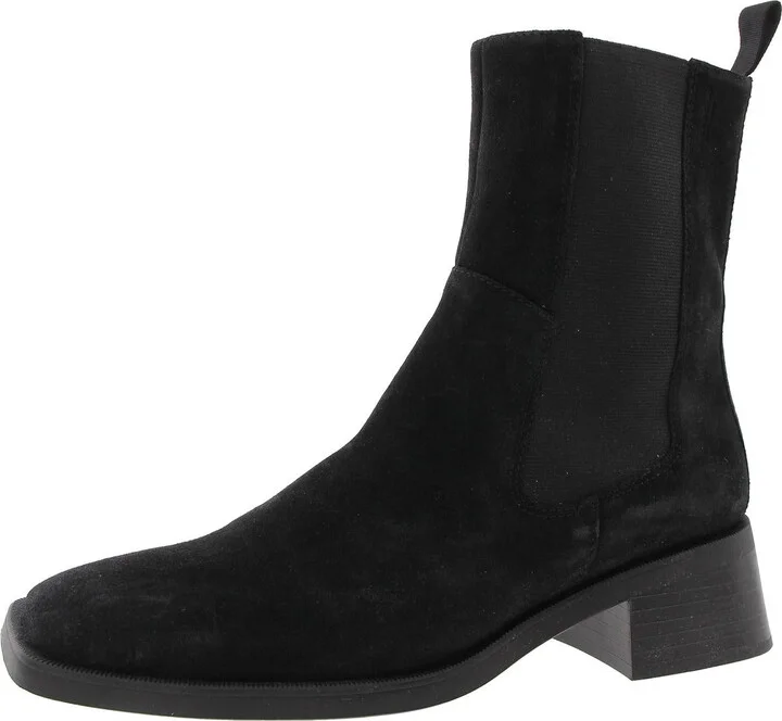 BHFO Mens Two Tone Leather Chelsea Boots