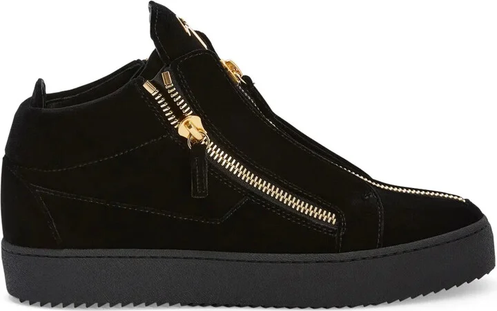 Bhonny high-top leather sneakers
