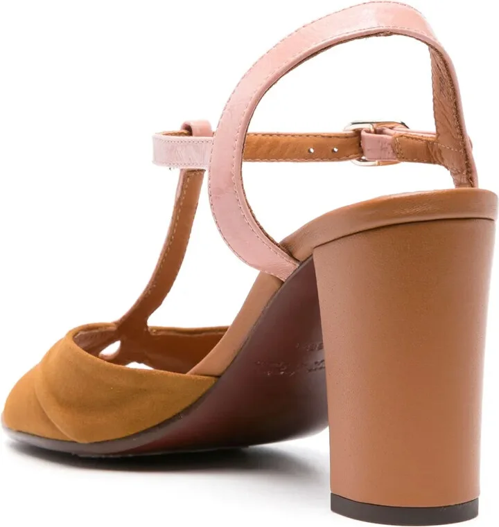 Biagio90mm leather sandals - Image 3