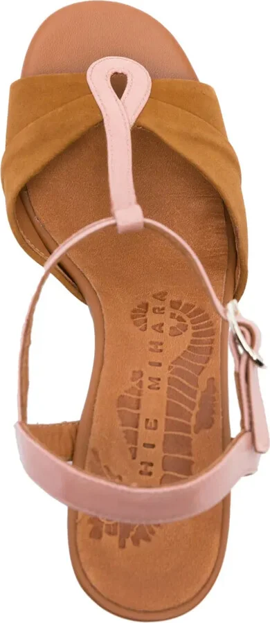 Biagio90mm leather sandals - Image 4