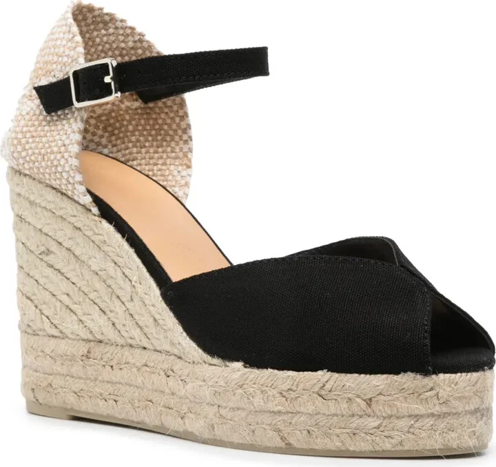 Bianca 105mm woven-raffia espadrilles - Image 2