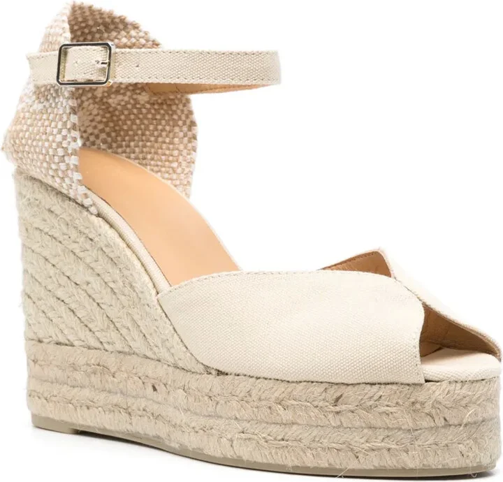 Bianca 105mm woven-raffia espadrilles - Image 2