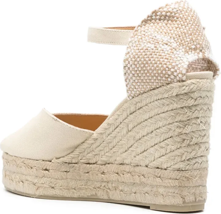 Bianca 105mm woven-raffia espadrilles - Image 3