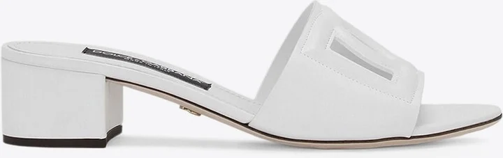 Bianca 40 DG Millennials Calf Leather Mules