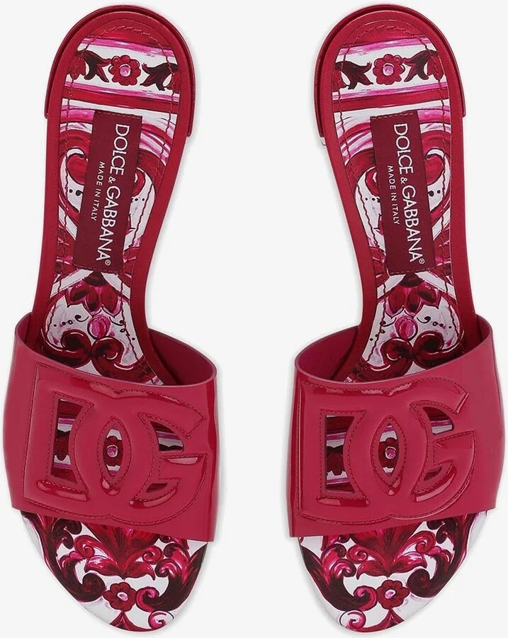 Bianca 45 Patent Leather DG Mules - Image 2