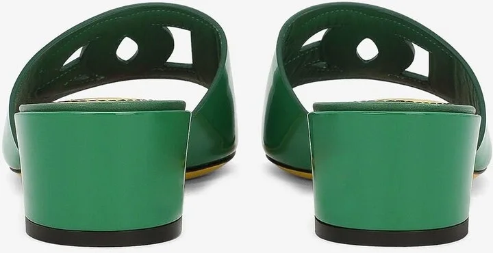 Bianca 45 Patent Leather DG Mules - Image 3
