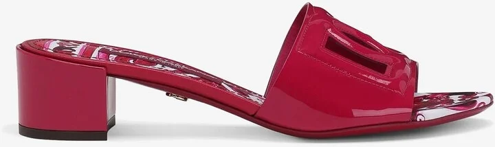 Bianca 45 Patent Leather DG Mules