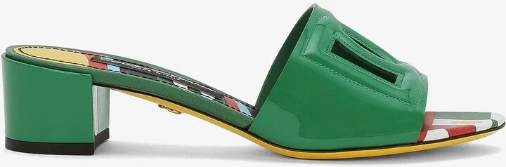 Bianca 45 Patent Leather DG Mules