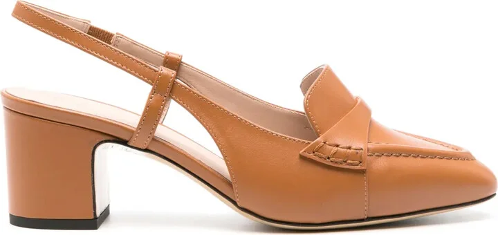 Bianca 60mm leather pumps