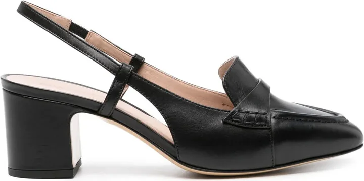 Bianca 60mm leather pumps