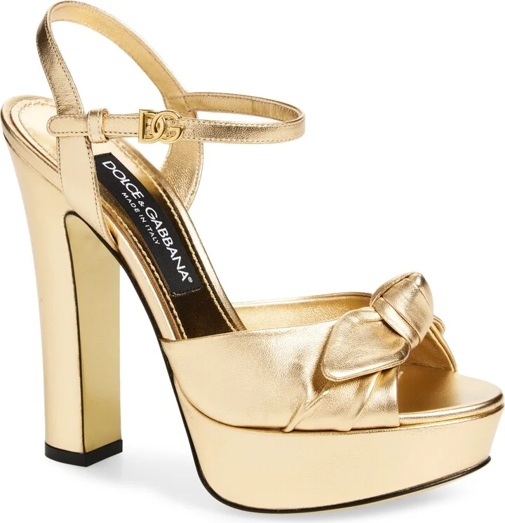 Bianca Bow Platform Sandal