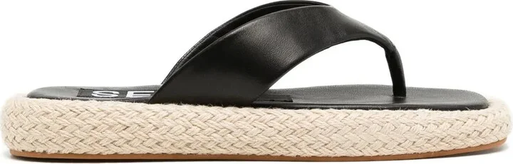 Bianca braided-sole sandals
