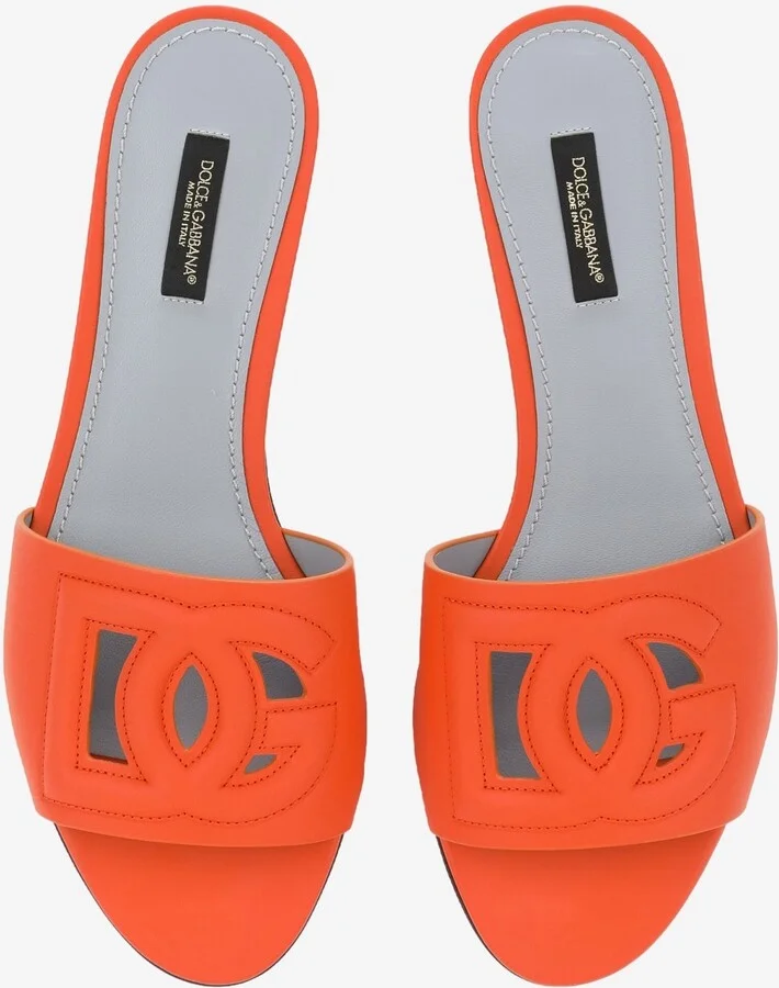 Bianca Calfskin Flat Slides - Image 2