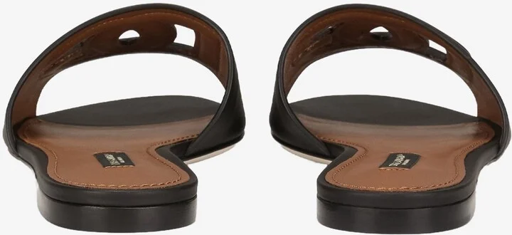 Bianca Calfskin Flat Slides - Image 3