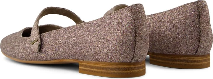 Bianca Champagne Rainbow Glitter Flat - Image 5