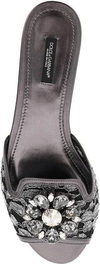 Bianca Crystal Embellished Sandals - Image 3