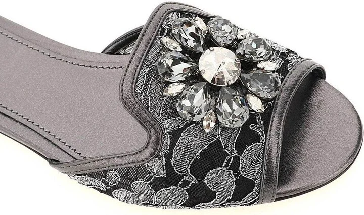Bianca Crystal Embellished Sandals - Image 5