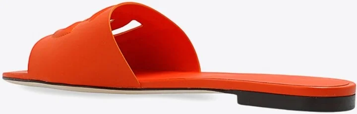 Bianca DG Logo Flat Sandals - Image 2