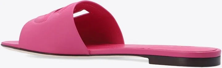 Bianca DG Logo Flat Sandals - Image 3
