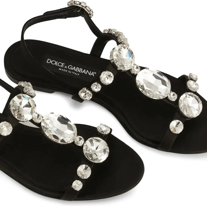 Bianca gemstone-embellished sandals - Image 4