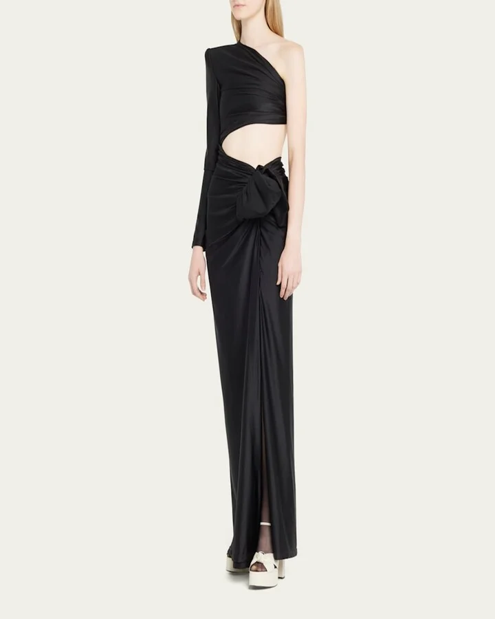 Bianca Knotted Ankle-Strap Platform Sandals - Image 4