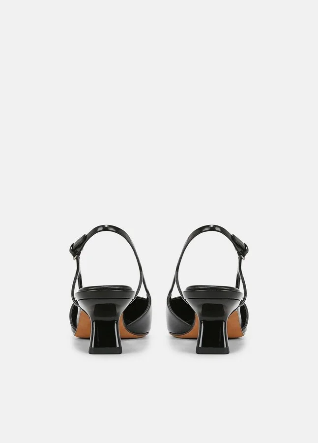 Bianca Leather Slingback Heel - Image 3