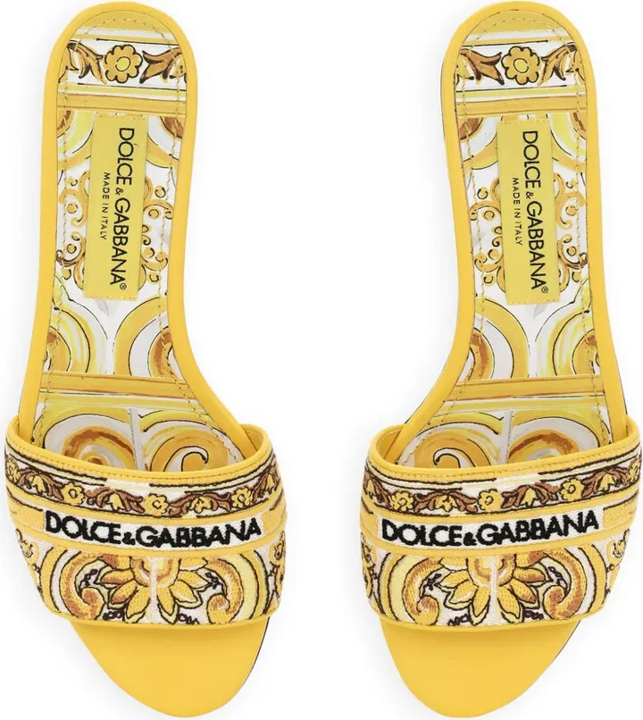 Bianca Majolica-pattern slides - Image 4