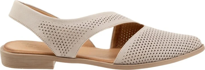 Bianca Perf Slingback Pointed Toe Flat - Image 3
