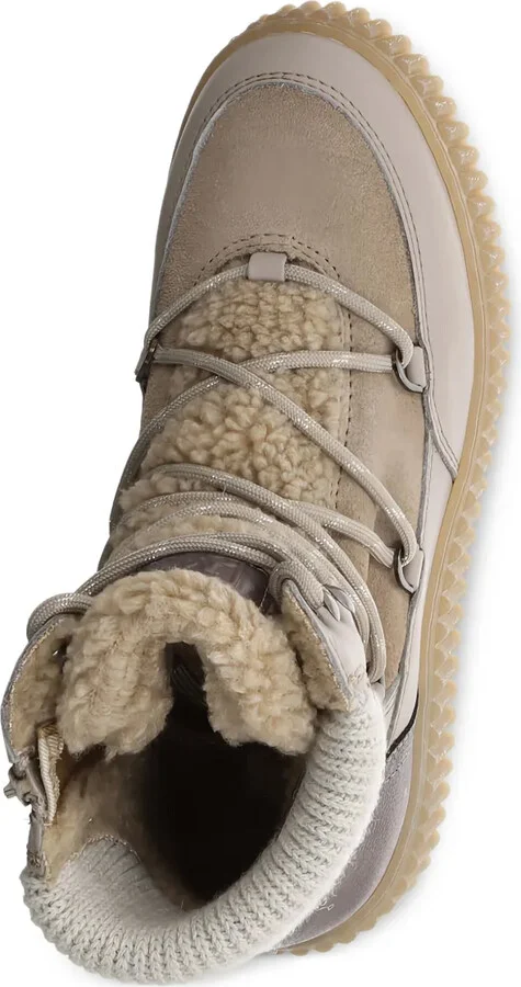 Bianca shearling lace-up ankle boots - Image 4