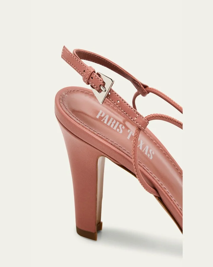 Bianca Strappy Leather Slingback Sandals - Image 2